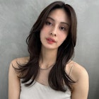 黒髪シャギーレイヤー