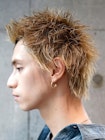 いなたいミクスチャースパイキーショート