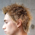 いなたいミクスチャースパイキーショート