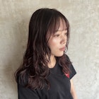 レイヤーカット×チェリーレッド