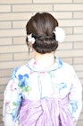 片貝花火で浴衣セット