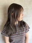 ダブルカラー×オリーブグレージュ
