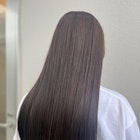 透明感アッシュブラウン