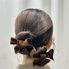 結婚式/お呼ばれヘア/参列ヘア/ツインシニヨン/鎌倉/