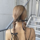 ツインヘアアレンジ