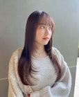 ぱっつん前髪ロングハイレイヤー　AY_01