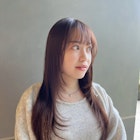 ぱっつん前髪ロングハイレイヤー AY_01