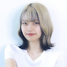 ブロンド外ハネボブ