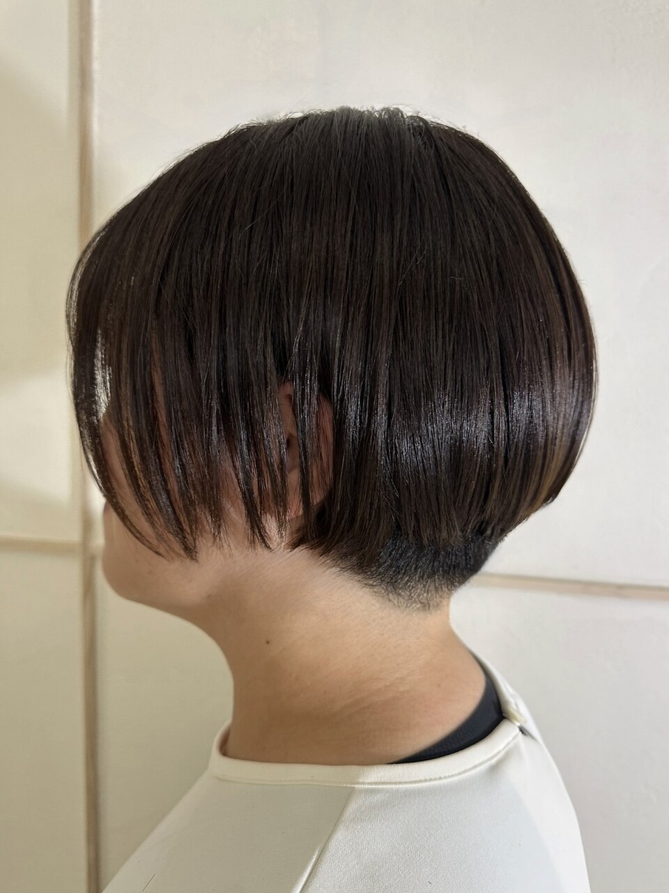 刈り上げショートボブ