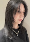 顔まわりカット顔まわりレイヤーシャギーレイヤーカット