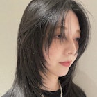 顔まわりカット顔まわりレイヤーシャギーレイヤーカット