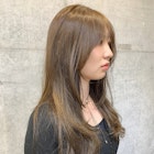 【CRAFT渡邉】フェイスレイヤーロング / ミルクティーベージュ