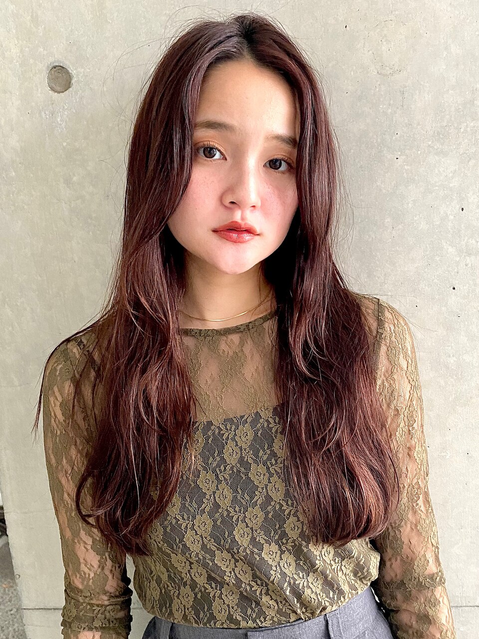 ロングウェーブパーマ