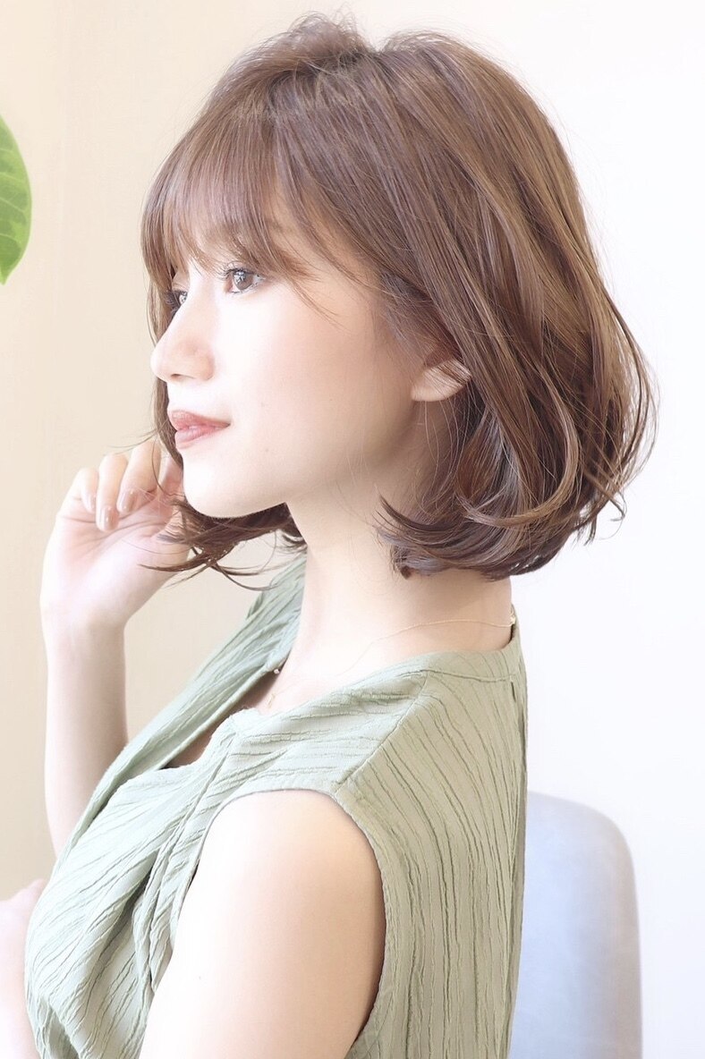 【 Ｉ. 】30代からのナチュラル前下がりショートボブ　川口