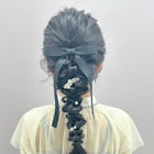 ロング編み下ろし