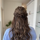 【ヘアアレンジ】ハーフアップ