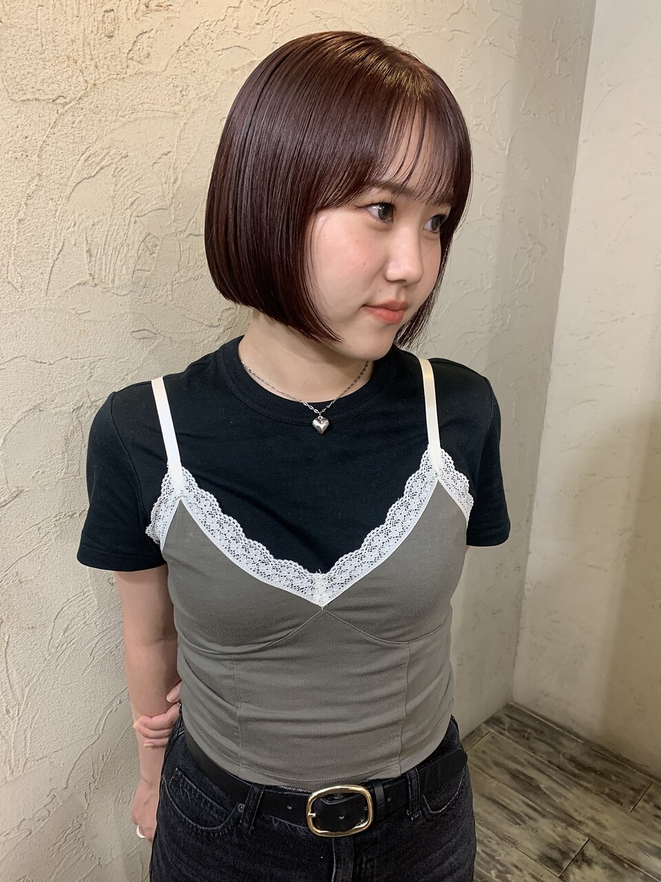 【ブリーチなしチェリーピンク】