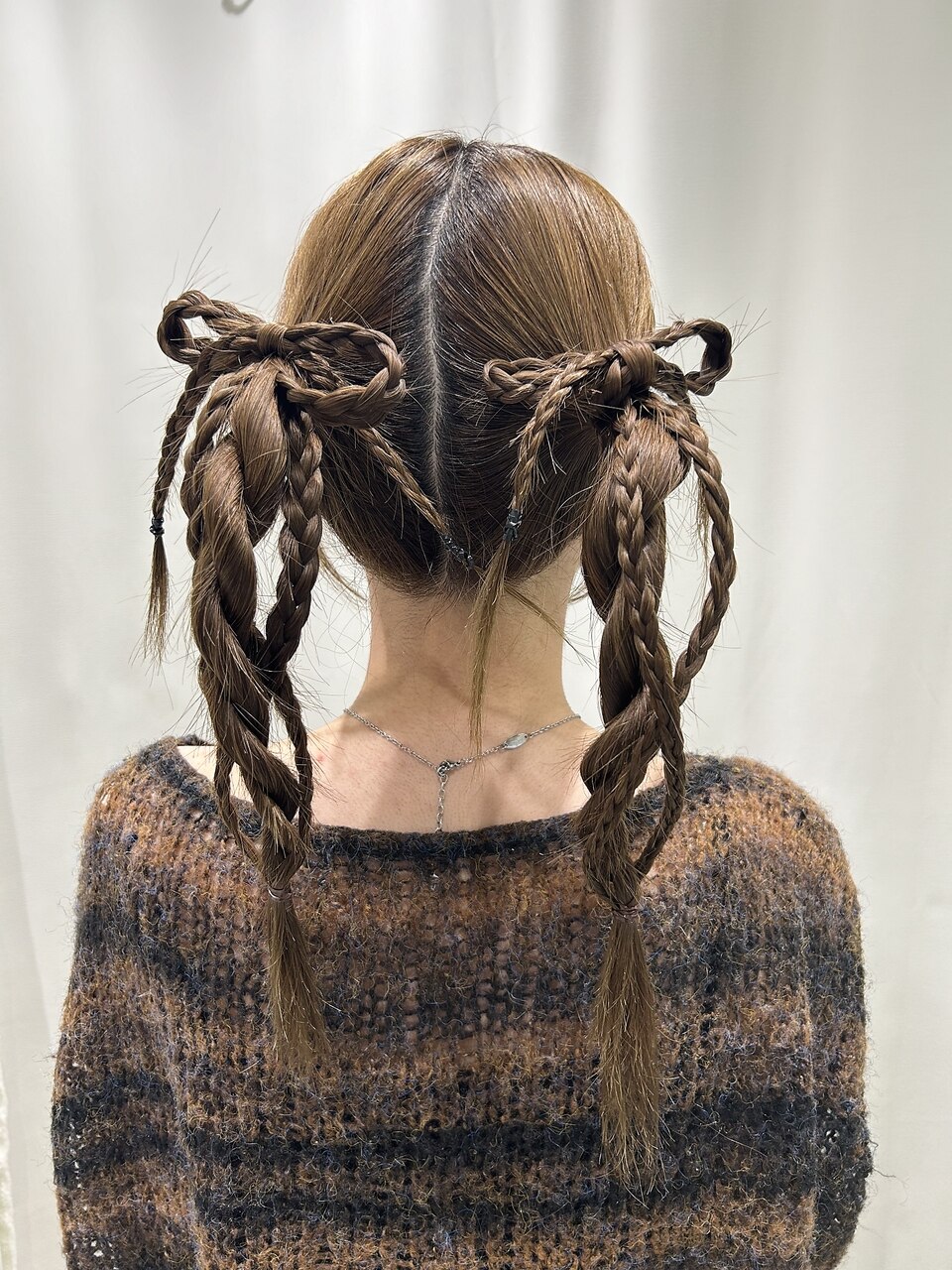 リボンツインテール