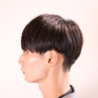 大人のナチュラルマッシュ 刈り上げ