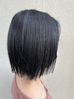 切りっぱなしボブ