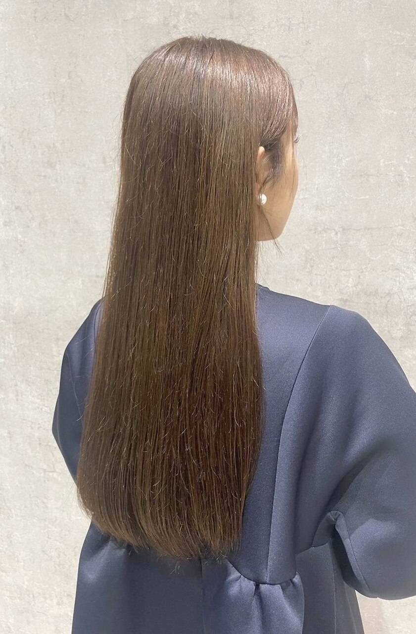 【海浜幕張 Ripple】モカグレージュ×揺れロング