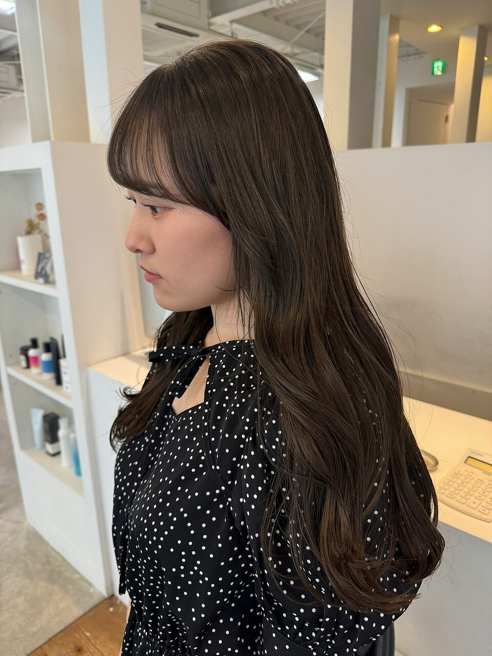 透明感オリーブアッシュ◎