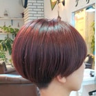 【COOKIE】刈り上げショート×バイオレット