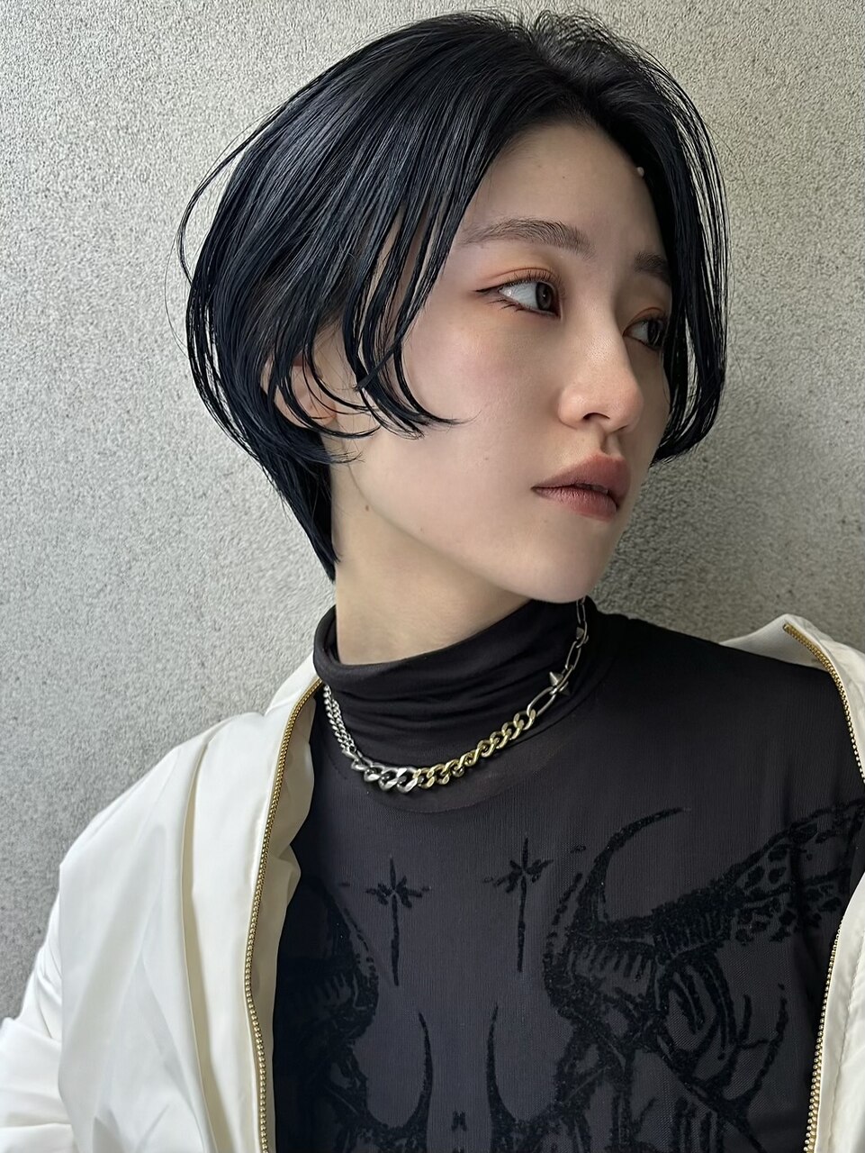 【 ハンサムマッシュショート × グレーアッシュ 】浅野美紀