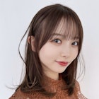 薄め前髪顔まわりレイヤーシースルーぱっつん前髪おくれ毛