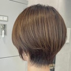 30代40代大人女性/前髪ありショートボブ/ショートヘア/髪質改善