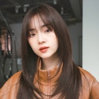 ウルフレイヤーロング透明感カラー小顔くすみベージュ_F0310