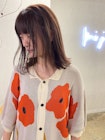 【kiji】ミディアムヘア×カシスカラー＃久屋大通＃丸の内＃伏見