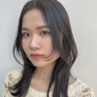 ブリーチなし簡単スタイリングミディアム小顔ヘア