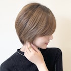 【 I. 】30代からのナチュラル前下がりショートボブ 川口