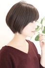 【 Ｉ. 】30代からの襟足すっきり前下がりショートボブ　川口