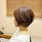 丸みショートボブ