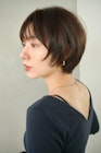 黒髪マッシュショート◎大人ショート、アッシュカラー＊