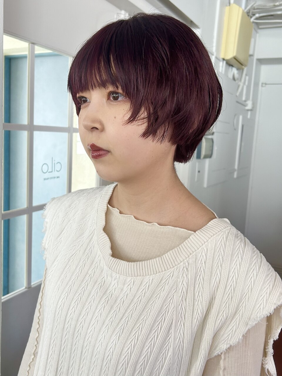 ブリーチなしダブルカラーで秋色