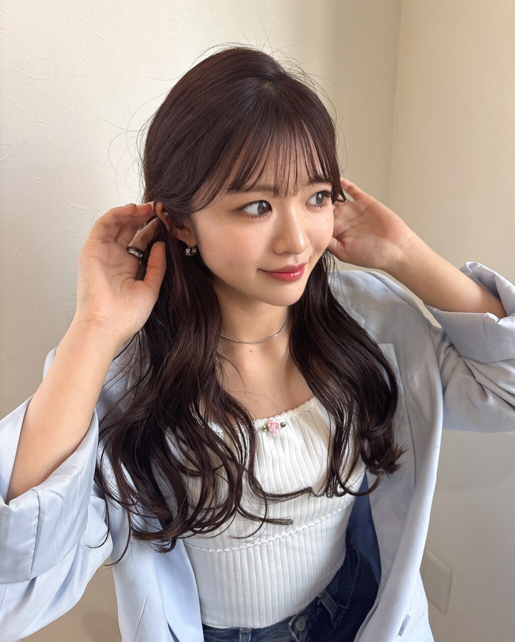 #うる艶バーガンディ