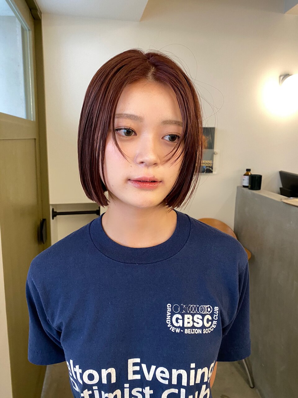 ボブ×レッドブラウン