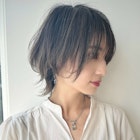 コントラストハイライト ネオウルフ ボブウルフ ウルフカット
