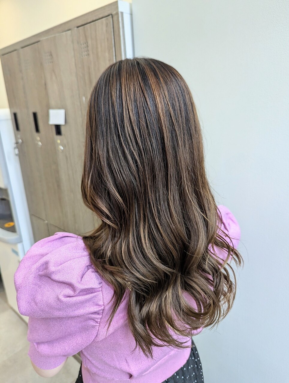 ブリーチ無しバレイヤージュ