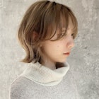 【ふんわりレイヤーボブ×ハイトーン】ウサミ