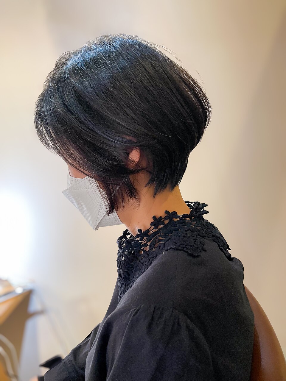 大人ショート くびれショート 小顔 ボブルフ