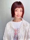 ボブ☆ミニボブ☆顔周りレイヤー☆オレンジブラウン