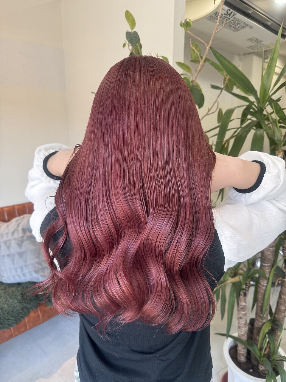 艶感ラベンダーピンクカラー