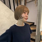 ホワイトブロンド/ワイドバング