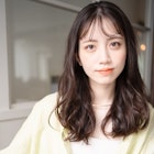 シースルーバングが可愛いフェミニンスパイラル・・・HINATA