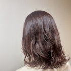 ピンクブラウン×ミディアム