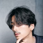 ニュアンスセンターパートシャドウパーマフェザーパーマ